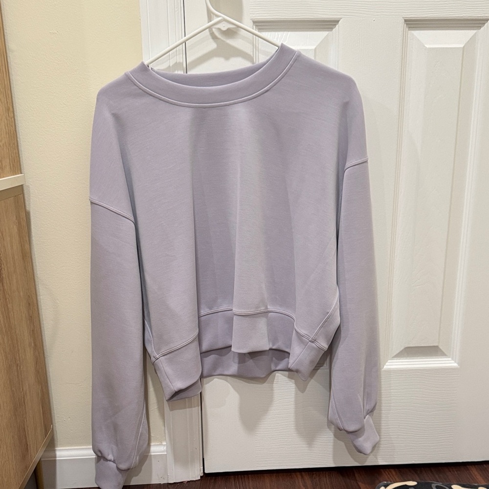 lululemon athletica Light Purple Sweatshirt